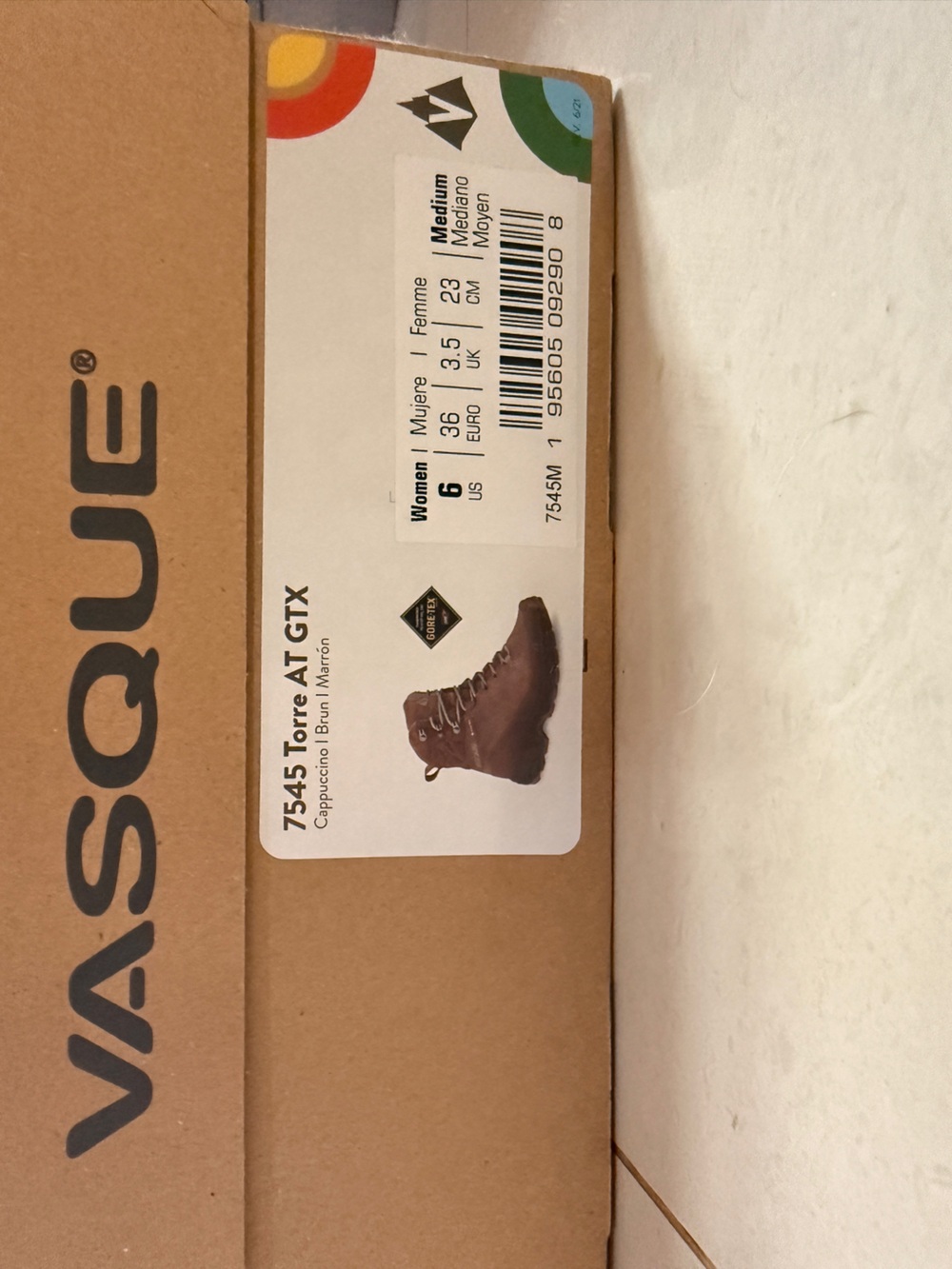 Vasque Brown Lace Up Women's Hiking Boots